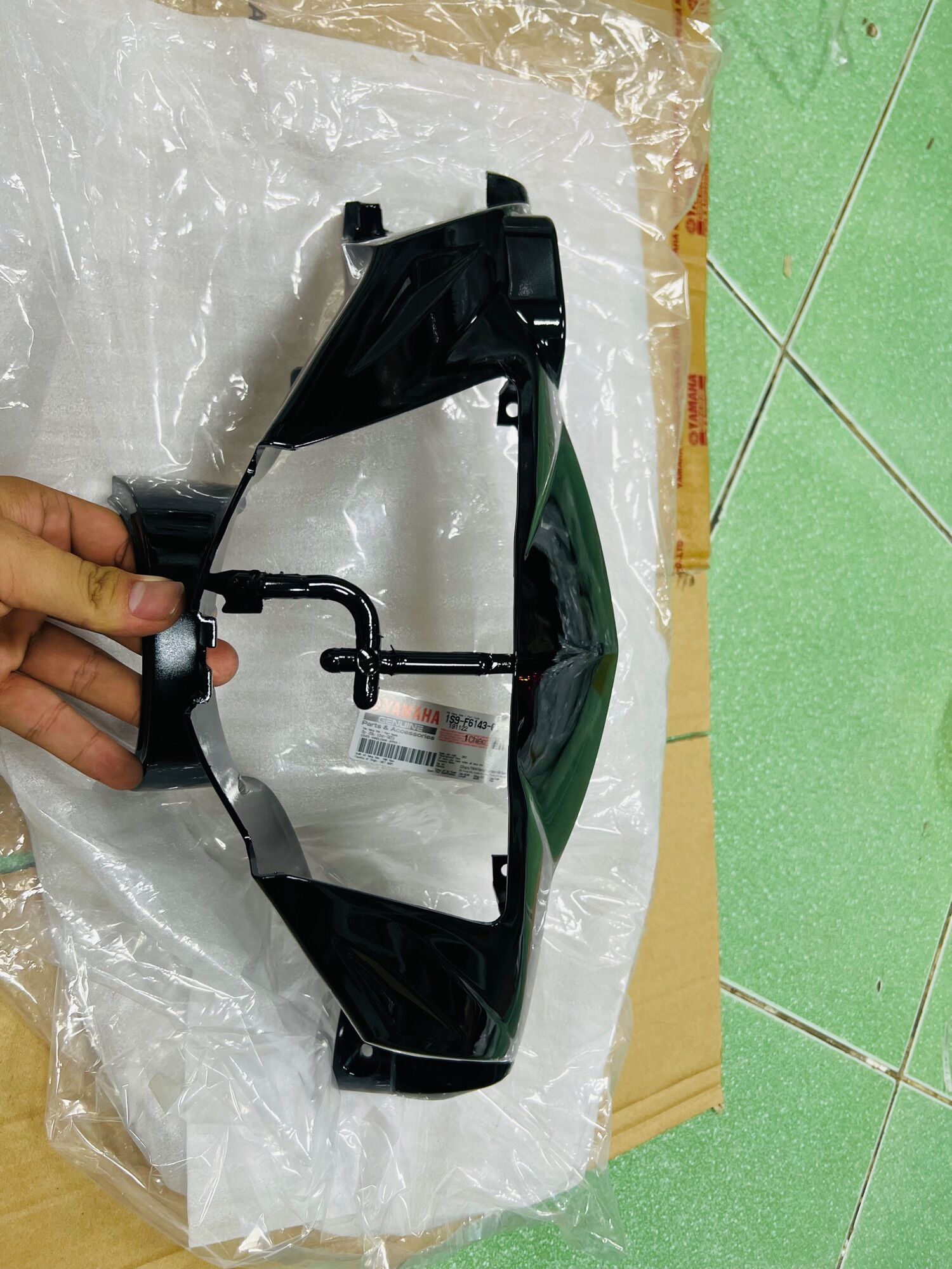 Ốp đầu nhỏ Yamaha Exciter135 chính hãng, gắn được cho các dòng Ex206-2010
