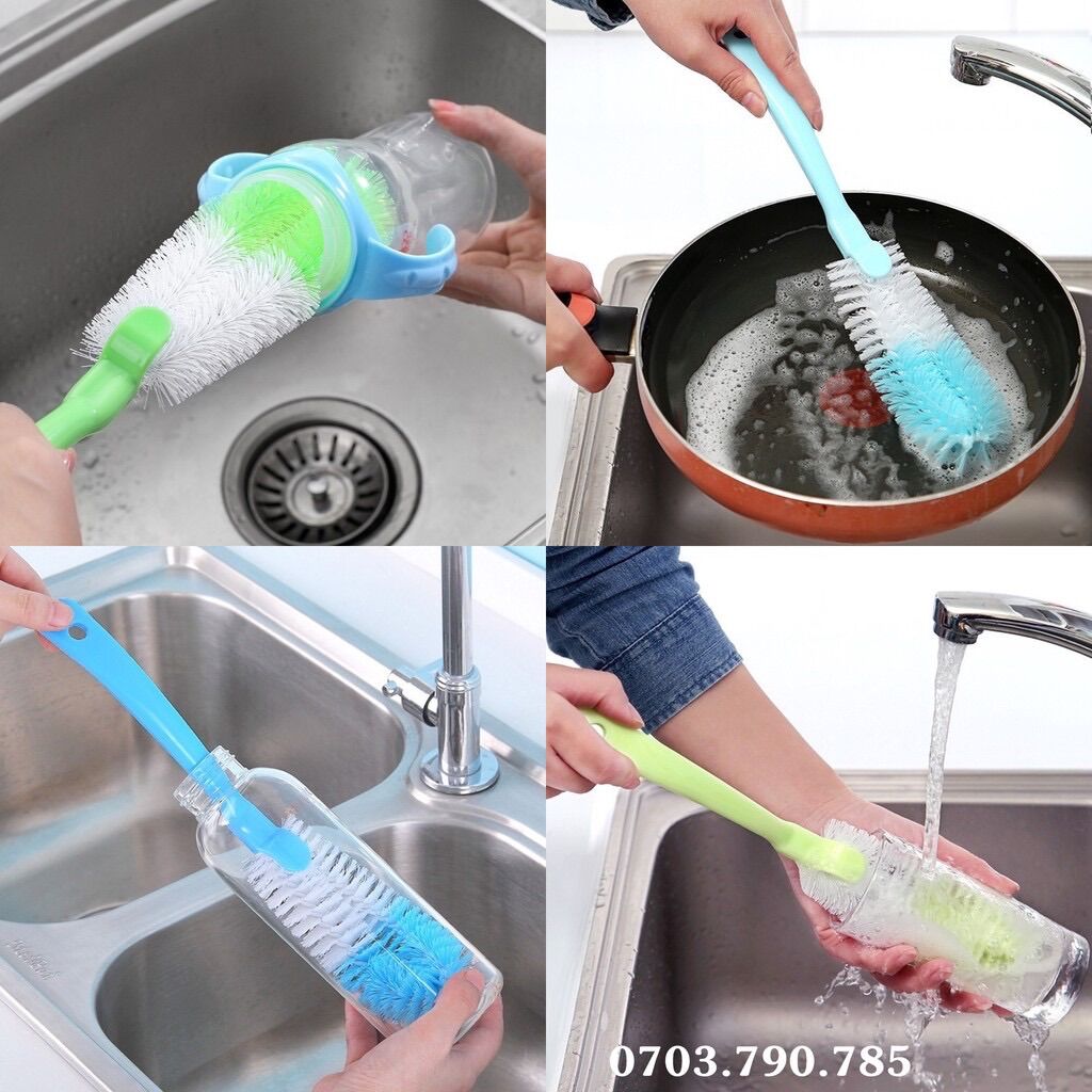 [HCM] Cây Cọ Rửa Ly Bình Nước Tiện Lợi