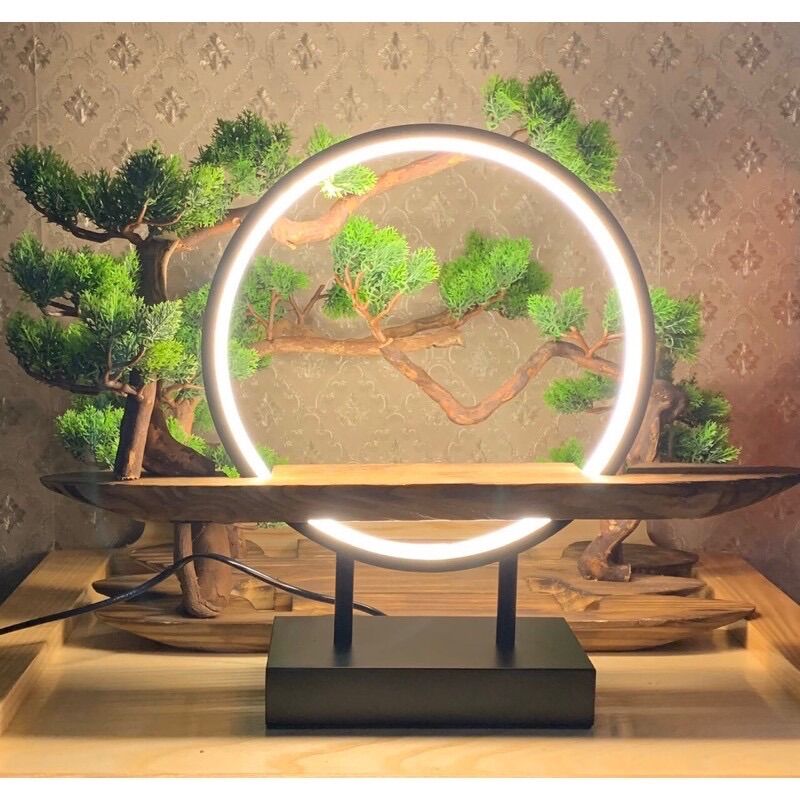 [HCM]Thác khói đèn led trang trí tượng phật