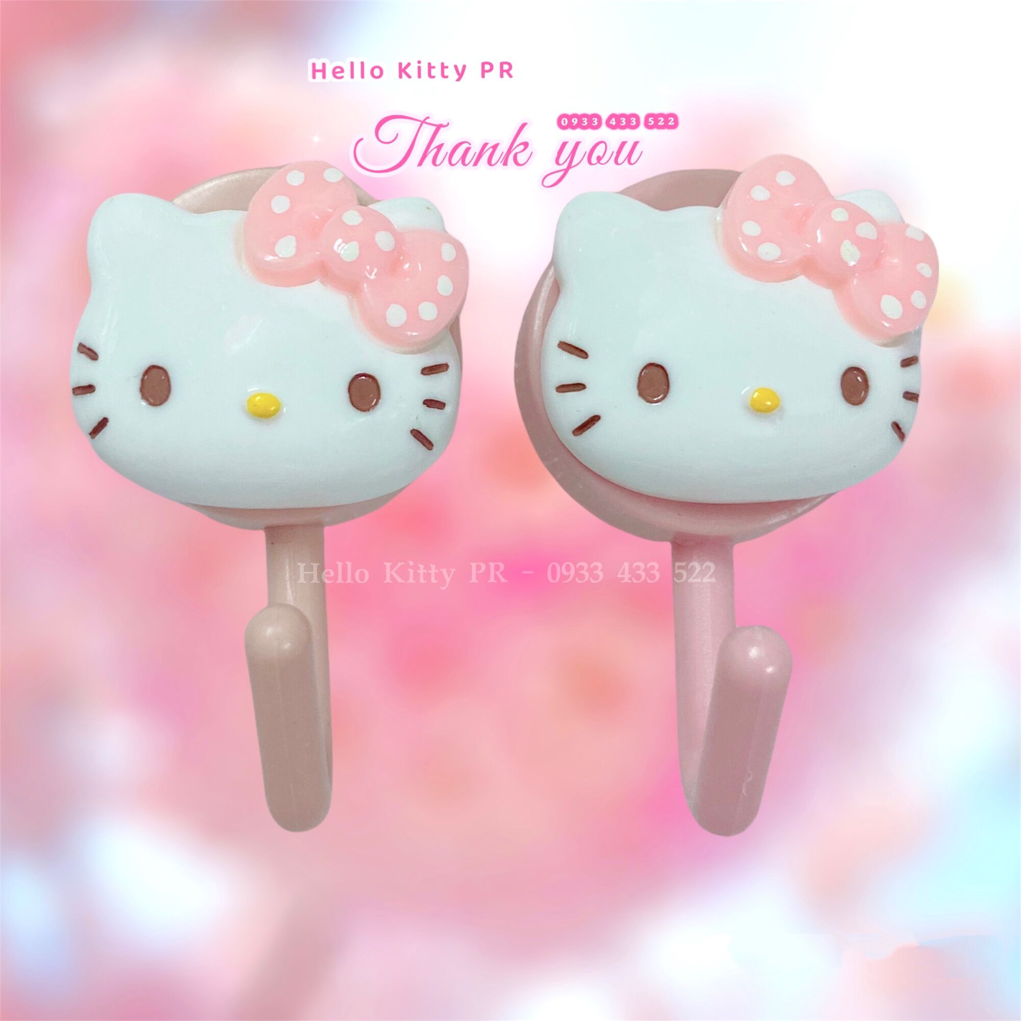 [Freeship Max] Set 2 móc dán Hello Kitty - Doremon Doraemon