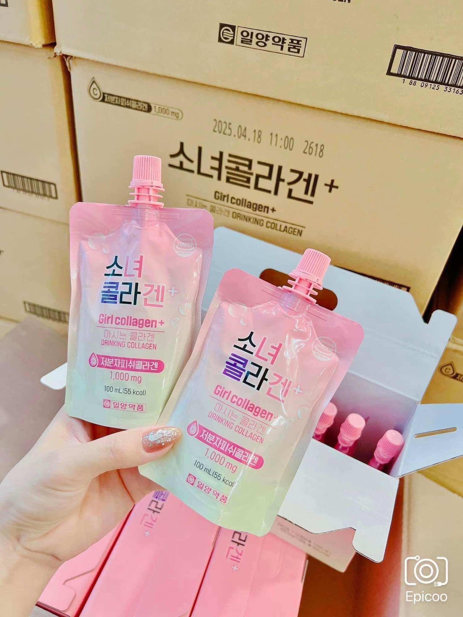 𝐂𝐎𝐋𝐋𝐀𝐆𝐄𝐍 trắng da girl collagen hàn quốc