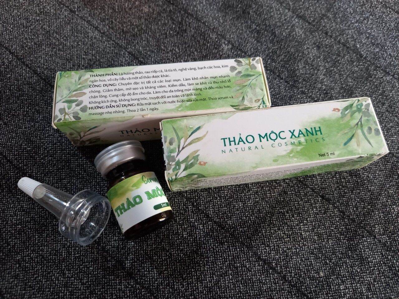 Thảo Mộc Xanh Trị Mụn