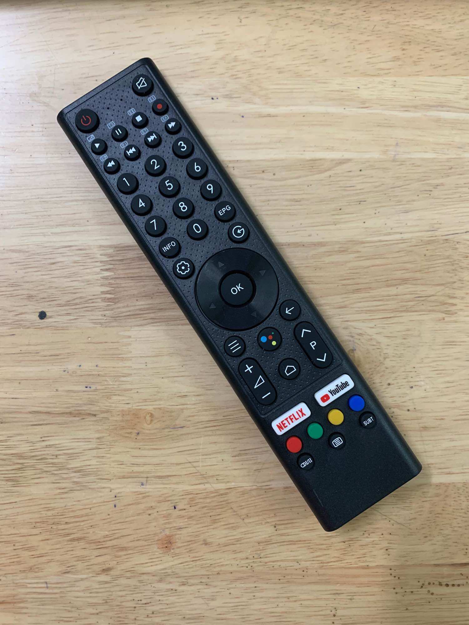 Remote điều khiển tivi led Rindo