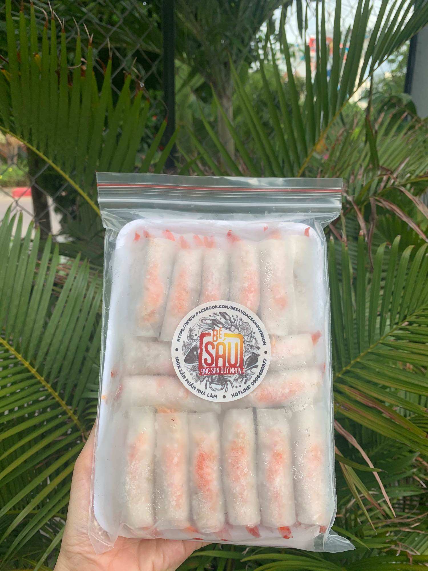 Chả ram tôm đất Bình Định nguyên con tôm (giao hoả tốc HCM) chả ram giòn ngon