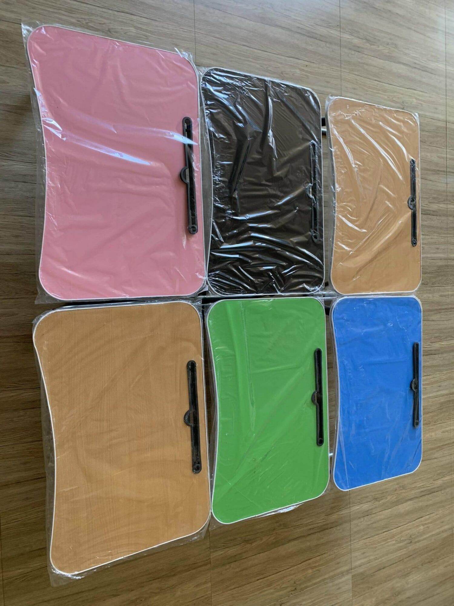 BÀN HỌC GỖ GẤP GỌN CÓ KHE  IPAD