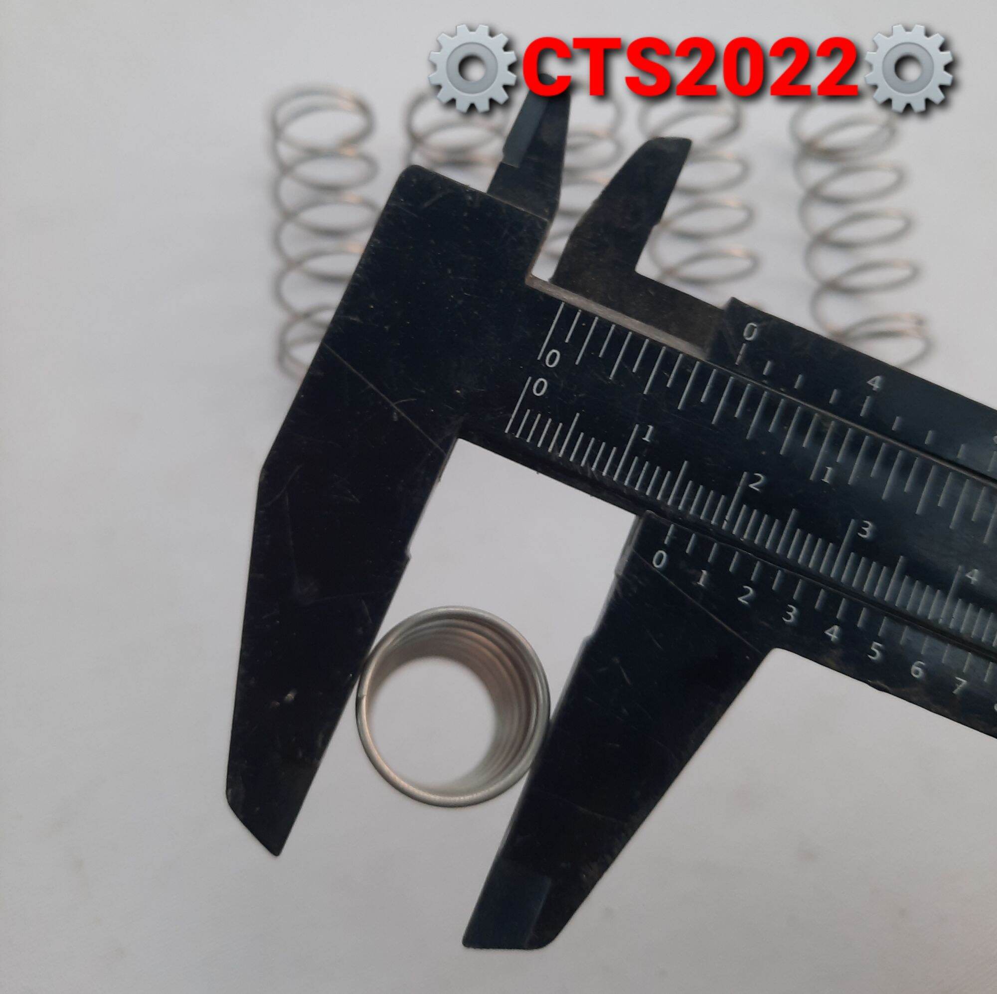 Lò xo nén inox304 phi 16mm sợi 1mm