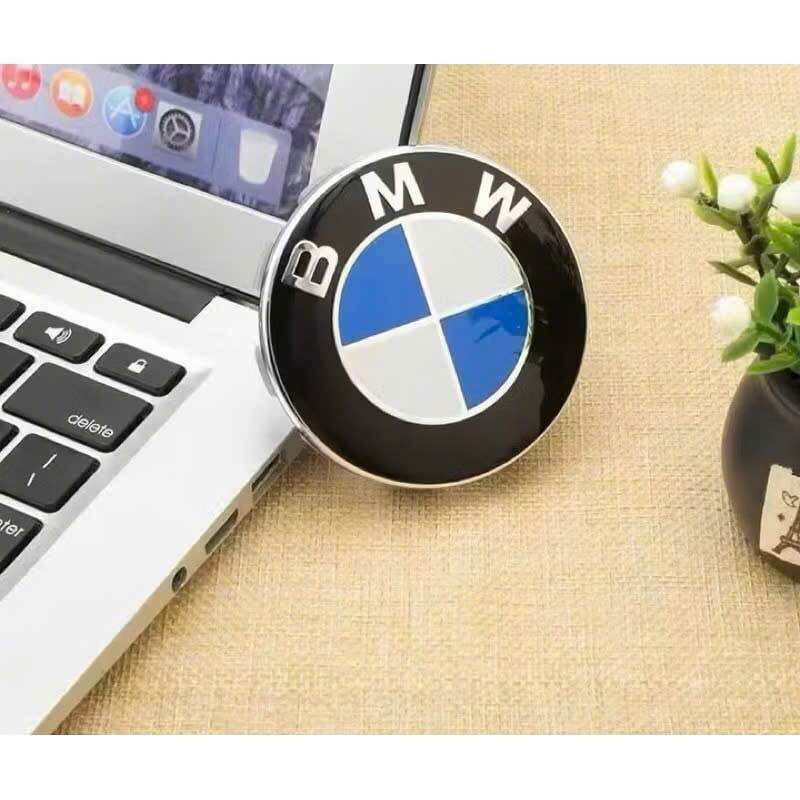 Logo chụp mâm, ốp lazang bánh xe ô tô BMW đường kính 68mm Nhựa ABS Giá 190,000 Đồng*Miễn phí vận chuyển