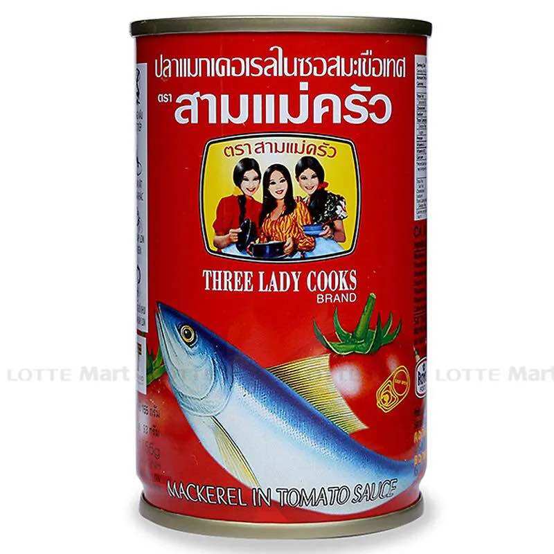 Lốc 5 hộp cá ba cô gái 155g