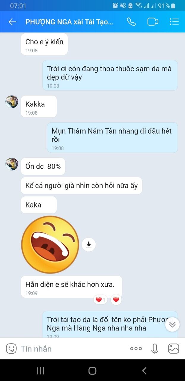 TÁI TẠO DA HỒNG SÂM ( CHÍNH HÃNG 100% giảm giá 10% )