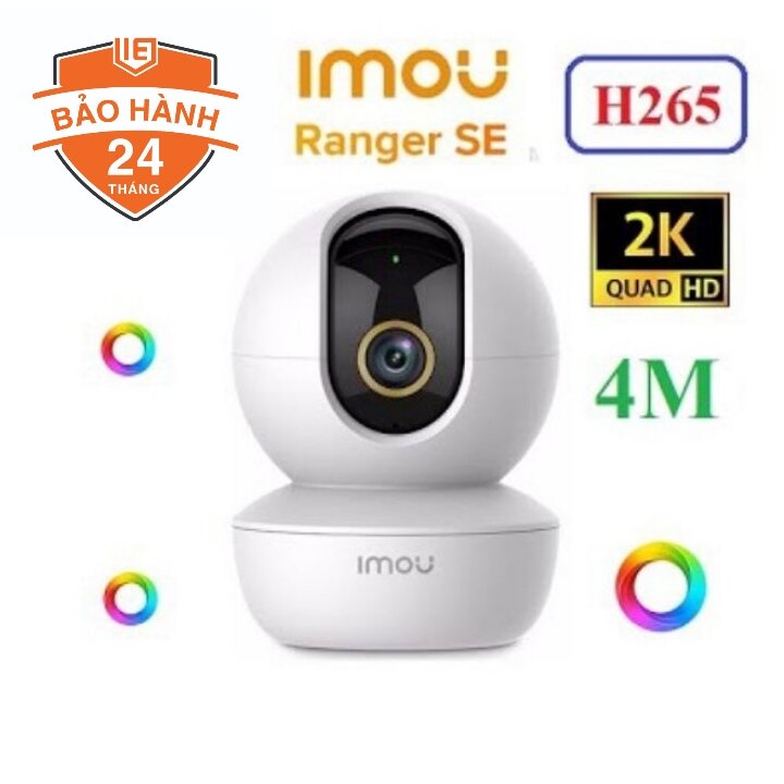 Dahua Imou Ranger SE Camera An Ninh Wifi 360 2mp, 4mp Camera Không Dây, đàm thoại hai chiều, theo dõi chuyển động.