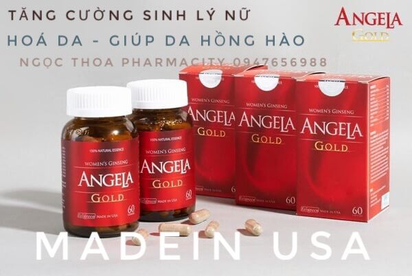 ✅ Sâm Angela Gold - Tăng Cường Sinh Lý Nữ - Trẻ Hoá Da