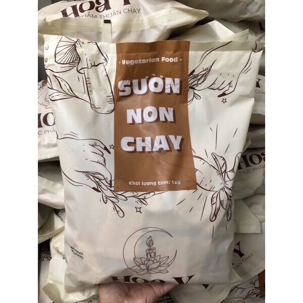 ( Combo 2kg ) 2 bịch Sườn Non Chay Hoa Y ==> Chính hãng