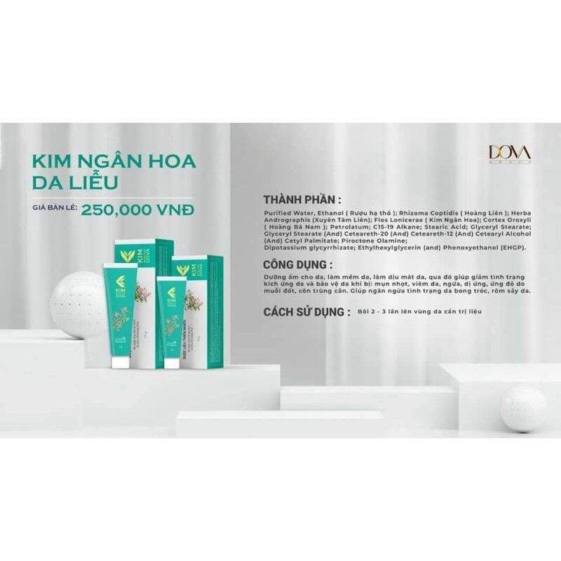 Kim ngân hoa dova chính hãng 100%