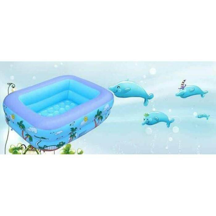 Bể bơi cho bé 2 tầng kích thước 1M2 Loại dày