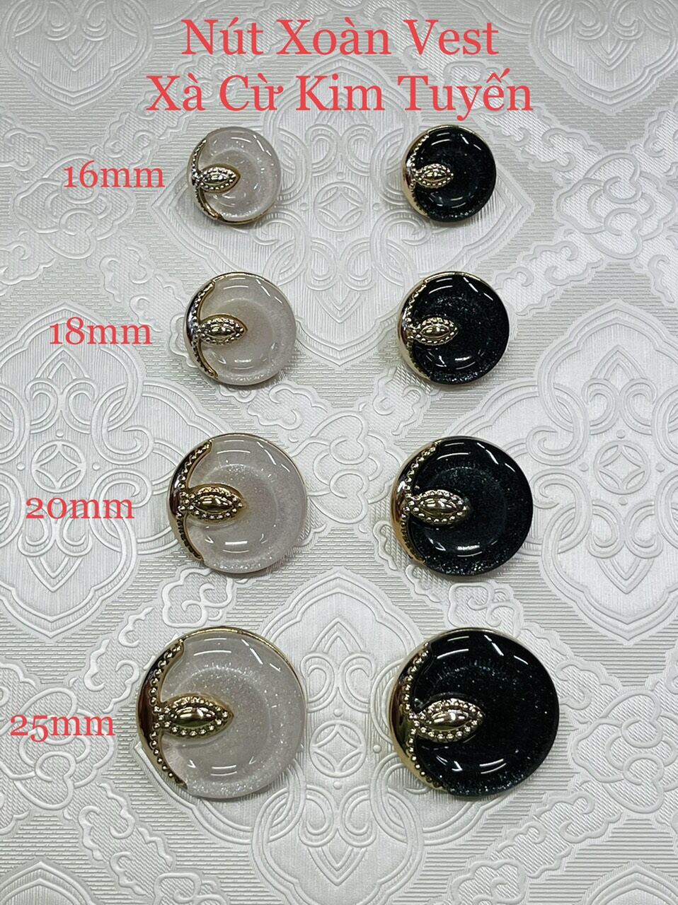 Nút vest cao cấp
