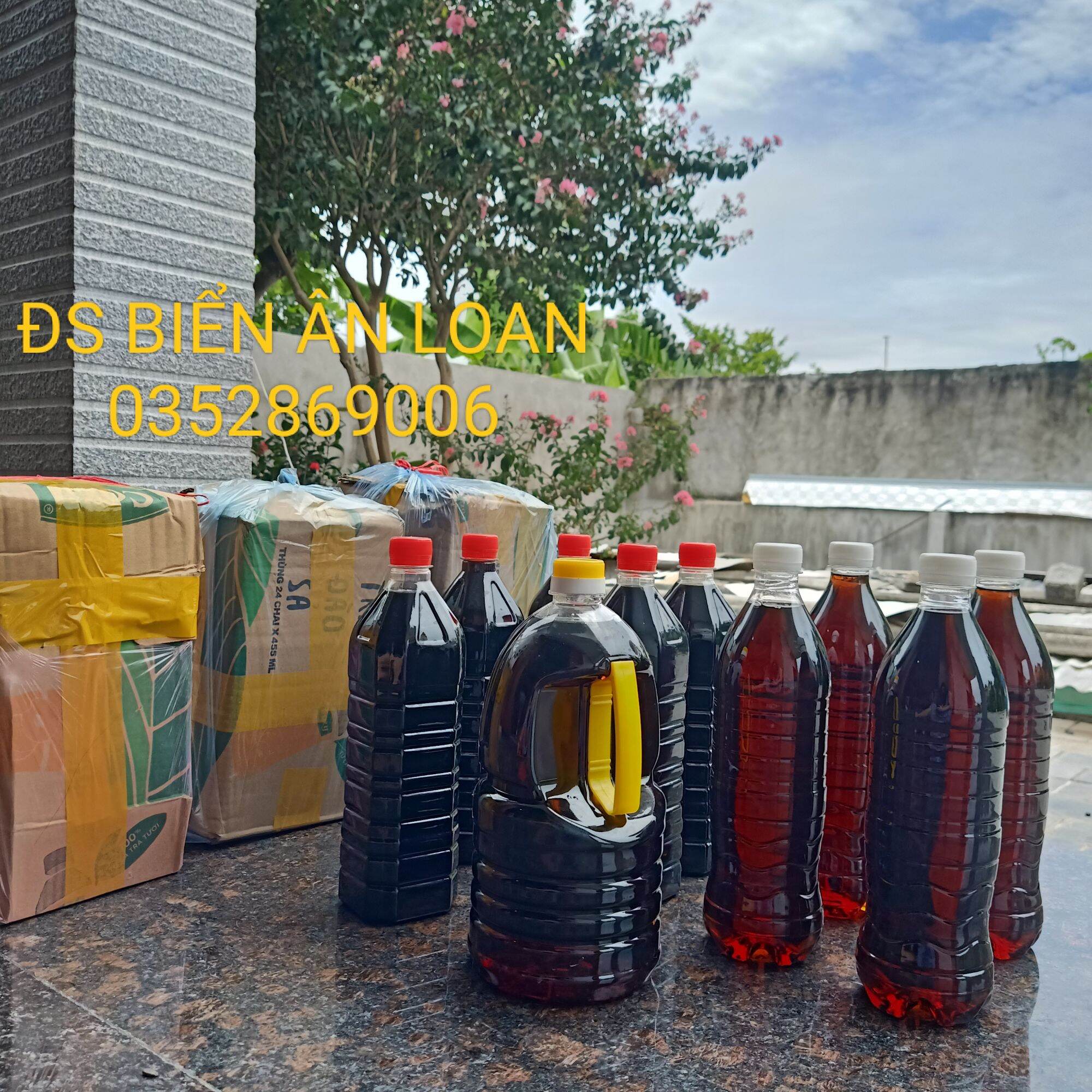 2 lít NƯỚC MẮM CÁ CƠM loại ĐẶC BIỆT - đặc sản SA CHÂU