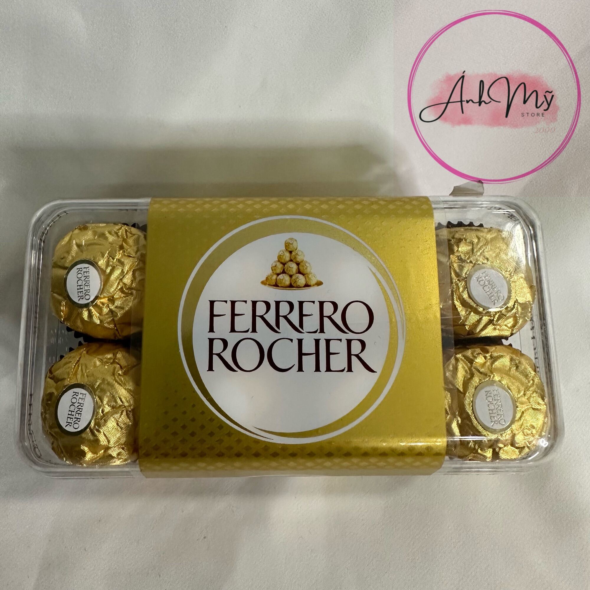 Socola Ferrero Rocher của Đức, 16 viên 200g (date 6/2023)