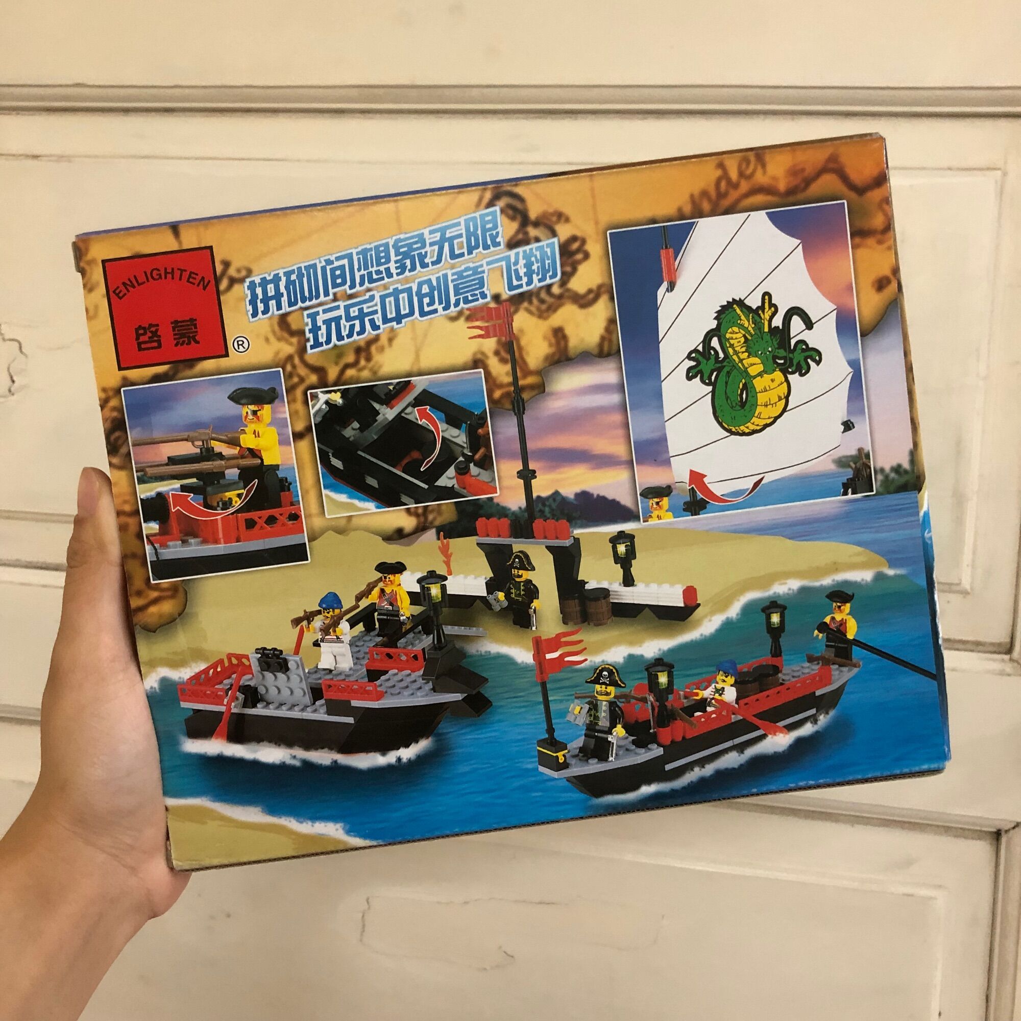 Lego tàu thuỷ cướp biển Ca-ri-be