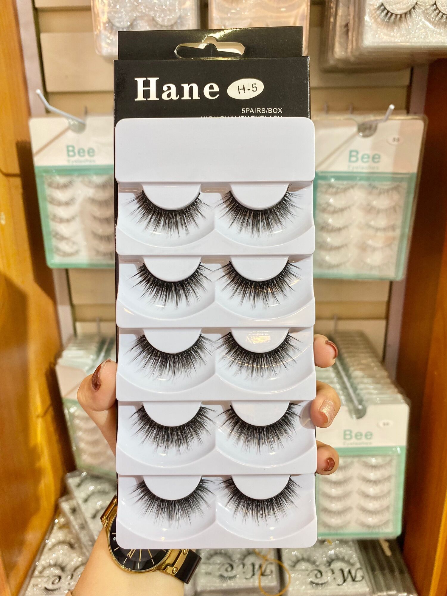 Mi giả Hane 5 đôi siêu đẹp