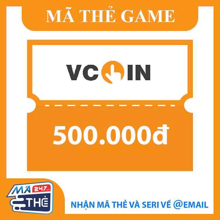 Mã thẻ game VCoin 500K