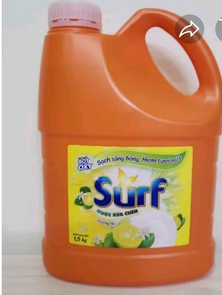 Nước Rửa Chén Surf can 1.5kg