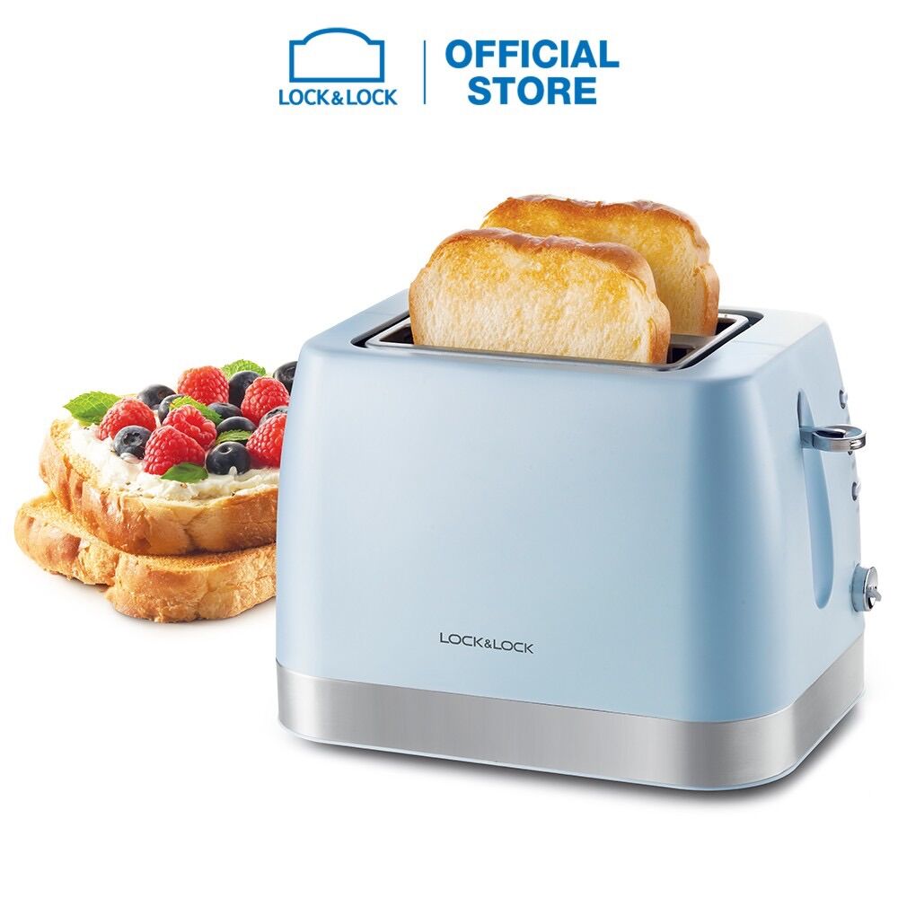 Máy Nướng Bánh Mì Lock& Lock EJB221BLU (730W)