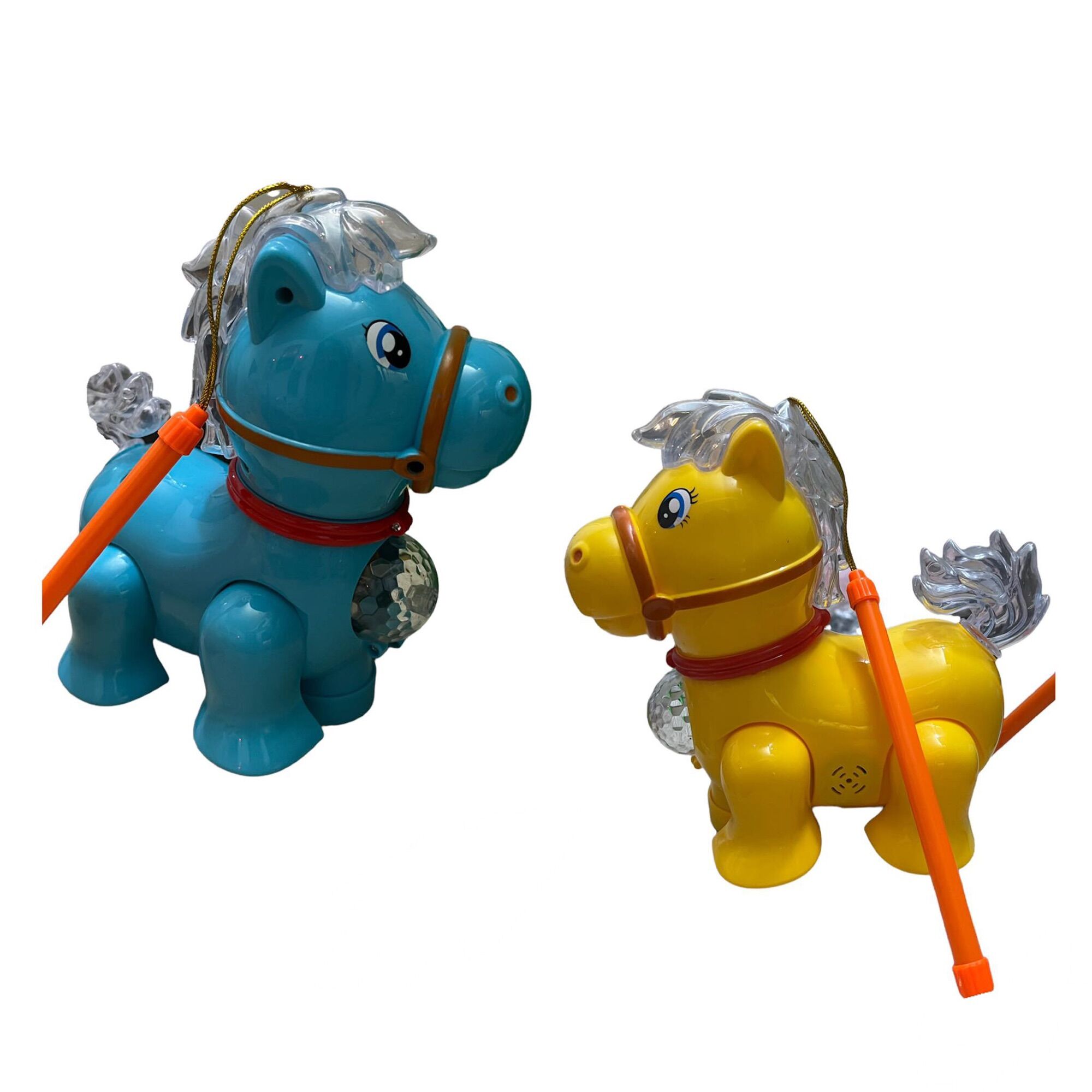 Đồ chơi lồng đèn trung thu hình thú dùng pin minion lái phi thuyền, vịt hồng, voi, thỏ đánh trống có đèn nhạc cho bé