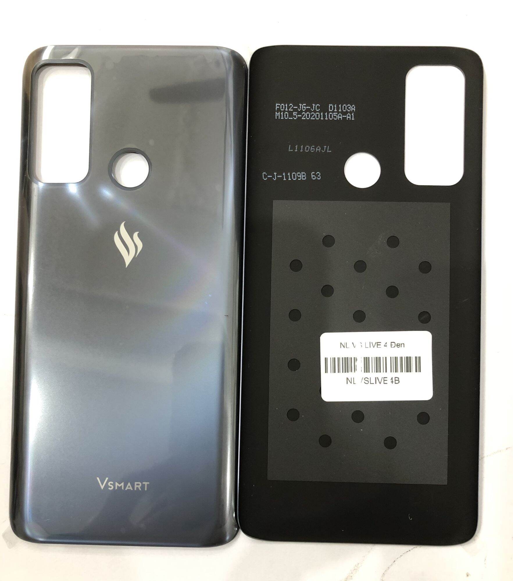 Vỏ Vsmart Live 4 (3 màu đen, trắng, xanh)