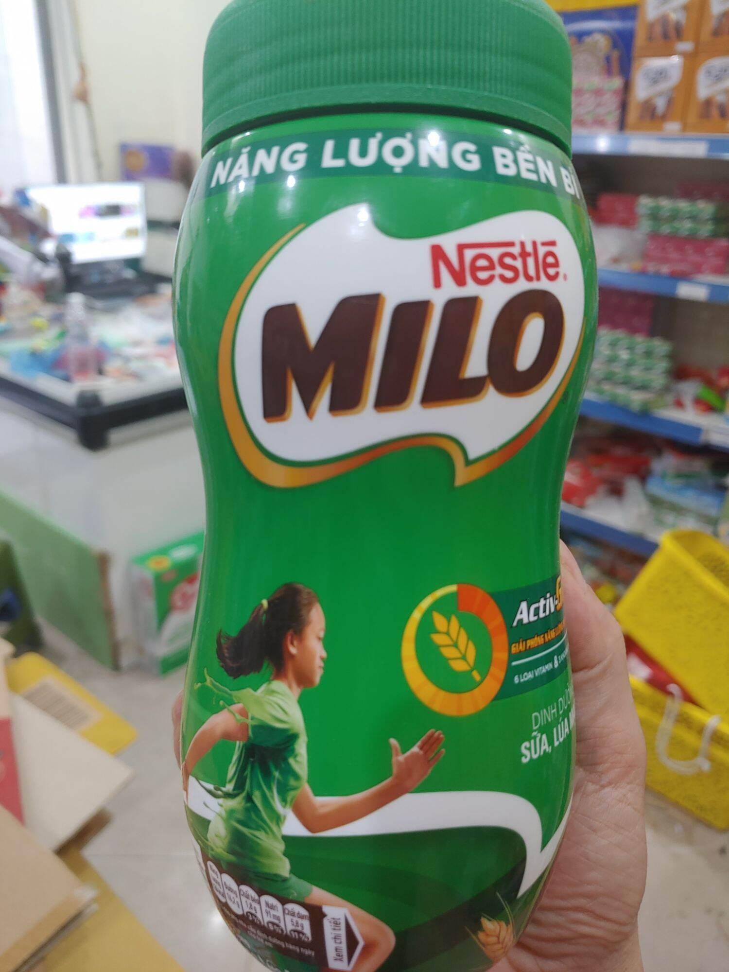 Milo hộp nhựa 400g