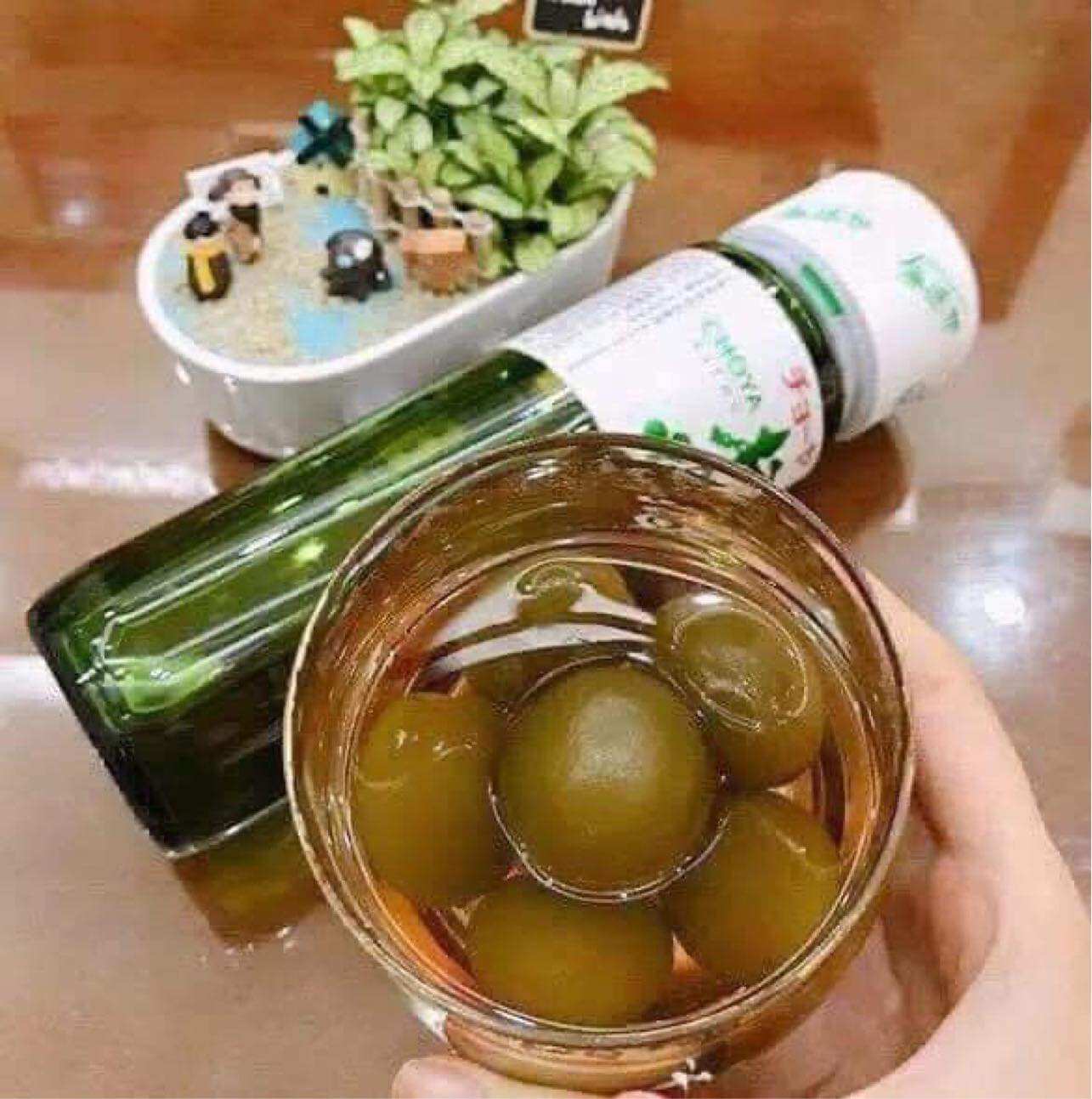 RƯỢU MƠ NHẬT(VẢY VÀNG, NGUYÊN CHẤT)