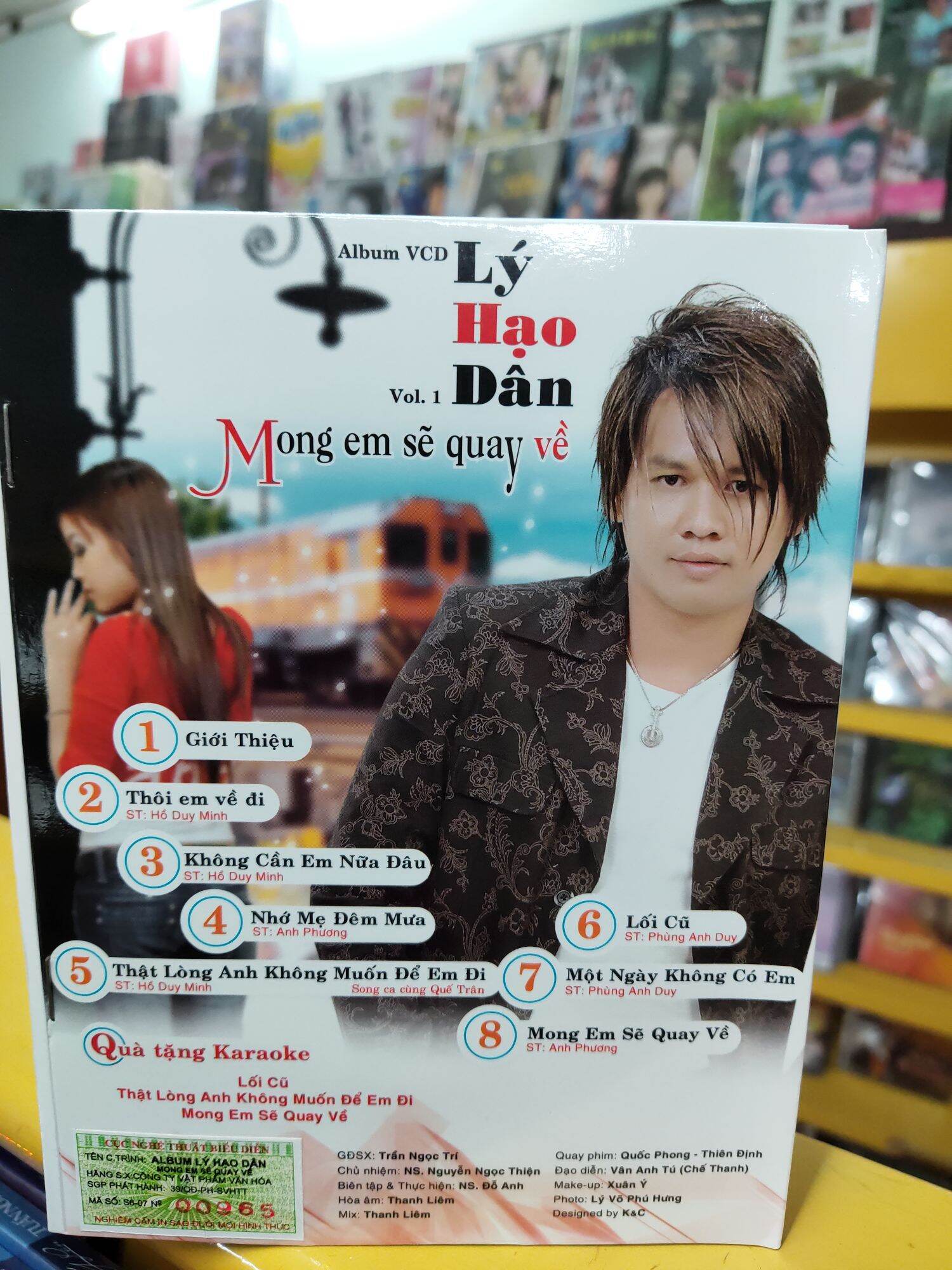 VCD - Lý Hạo Dân - Mong em sẽ quay về