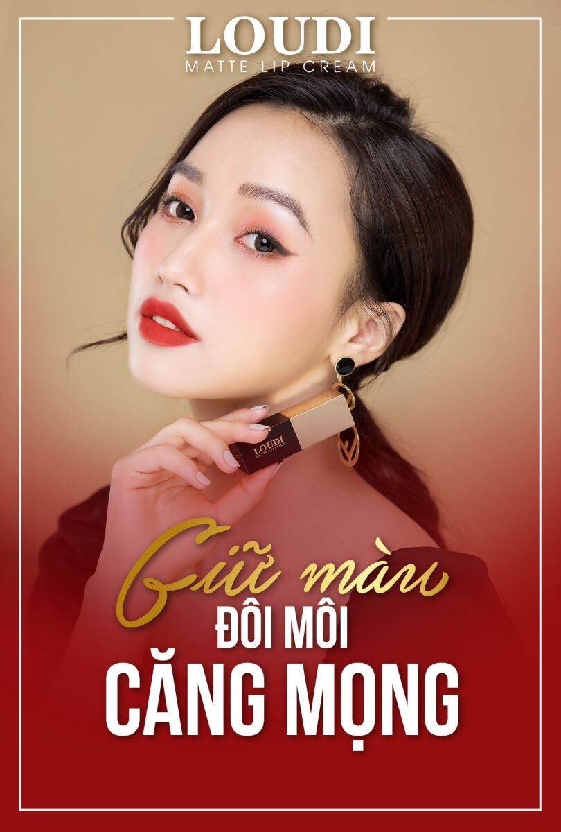 Son loudi lipstick son dang sáp 👉🏻cam kết hàng chính hãng