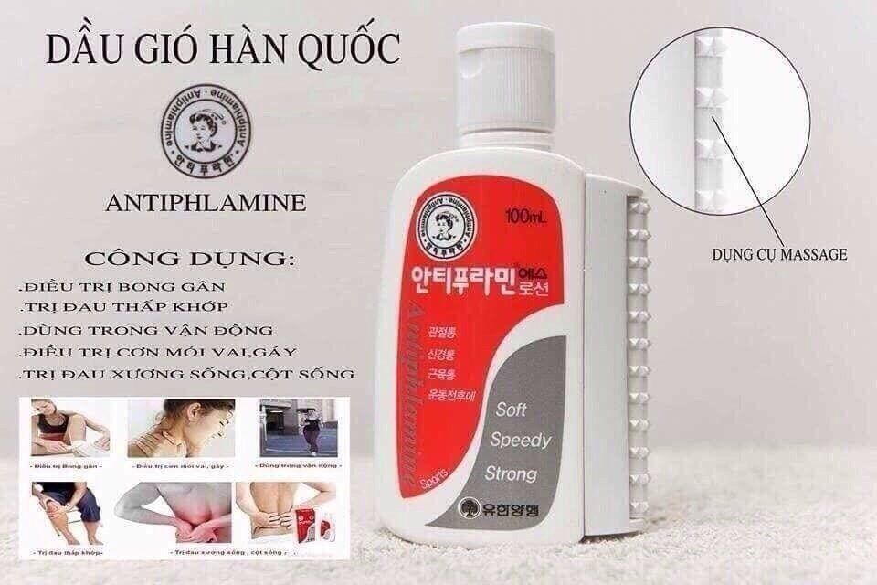 [HCM]Dầu nóng xóa bóp Hàn quốc hộp 100ML