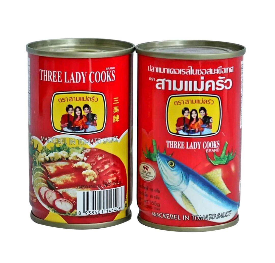 COMBO 5 HỘP CÁ 3 CÔ GÁI 155G