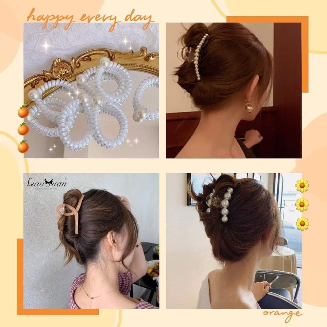 Kẹp tóc, cột tóc
