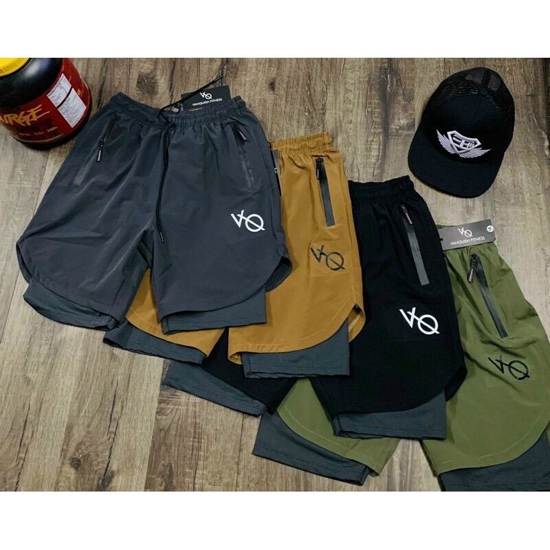 Quần short nam 2 lớp cao cấp