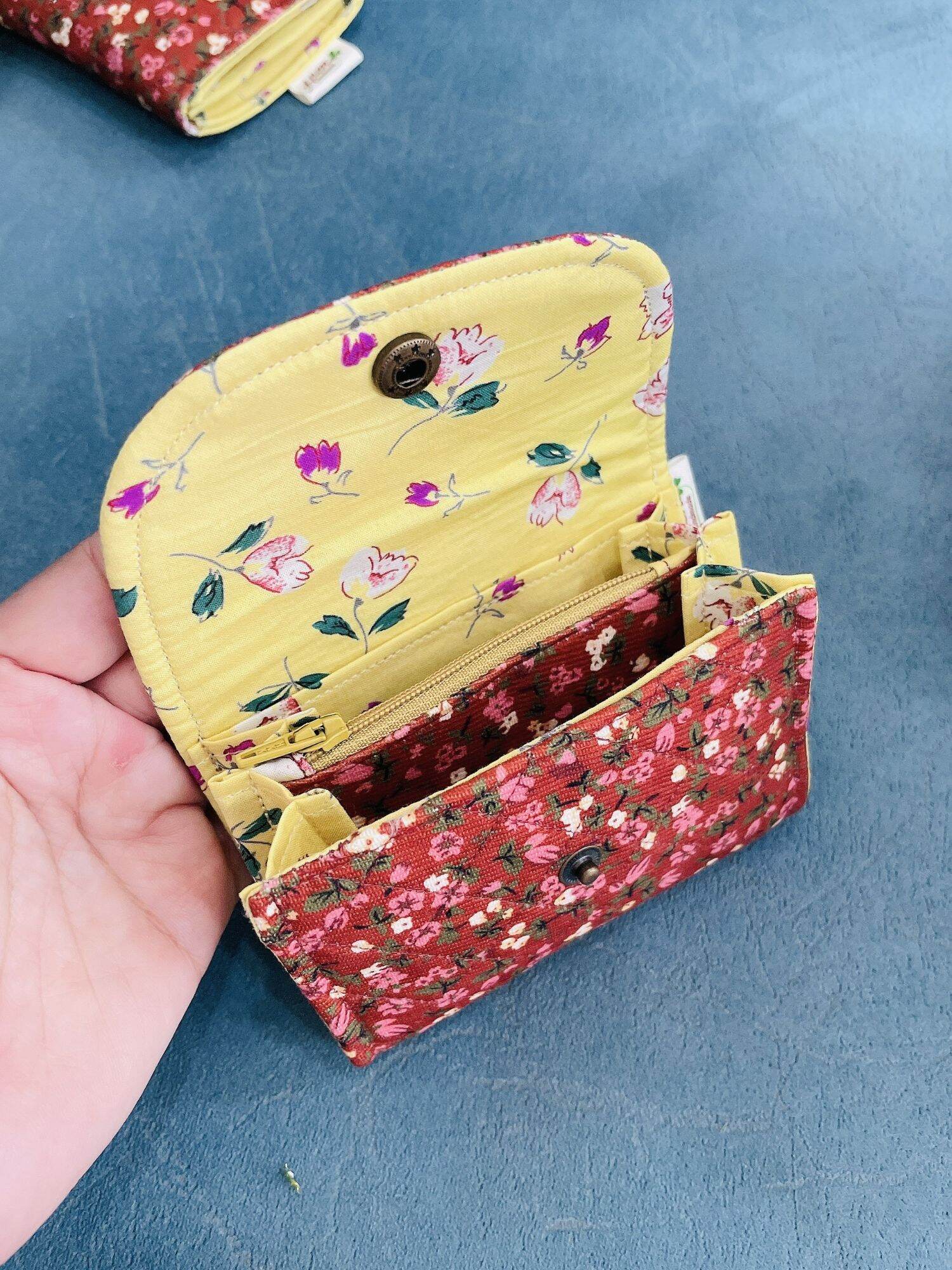 Ví handmade màu sắc đa dạng xinh xắn