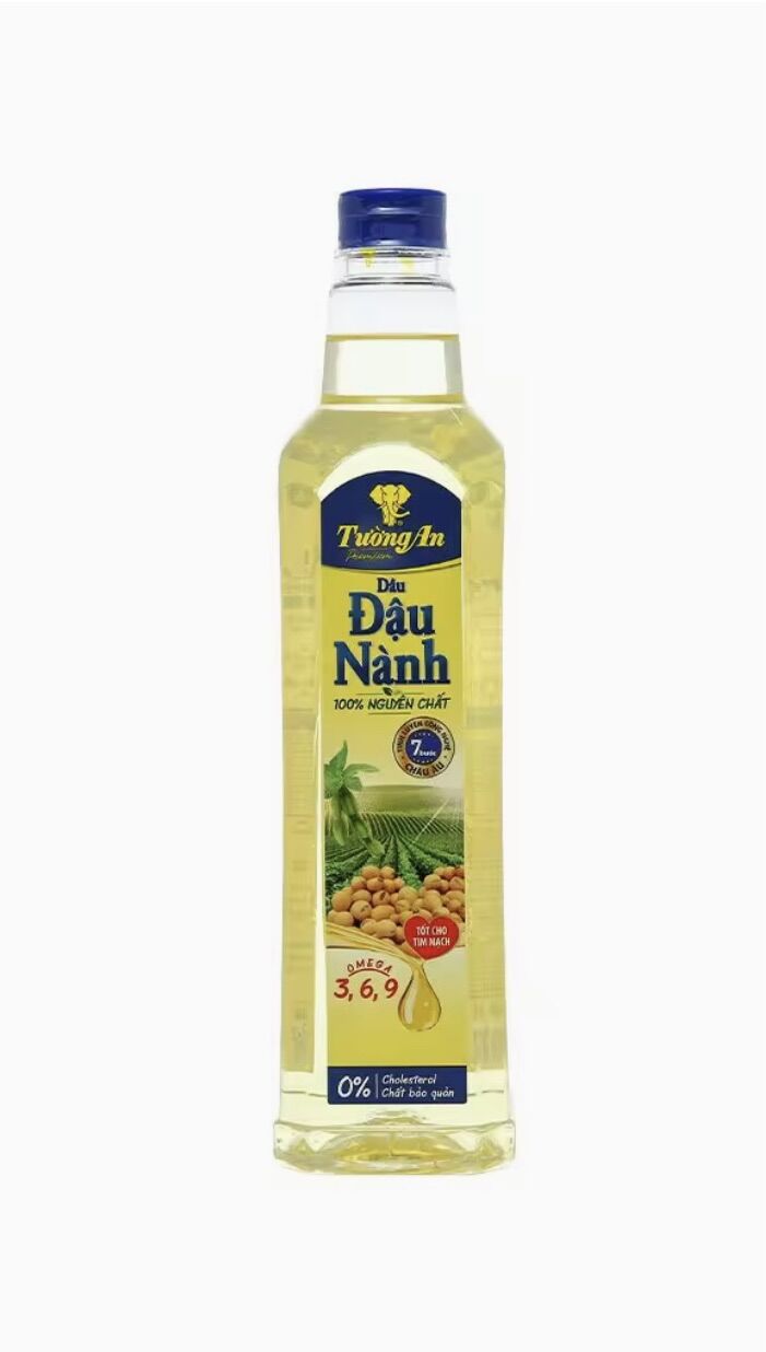 Dầu tường an đậu nành chai 1 lít