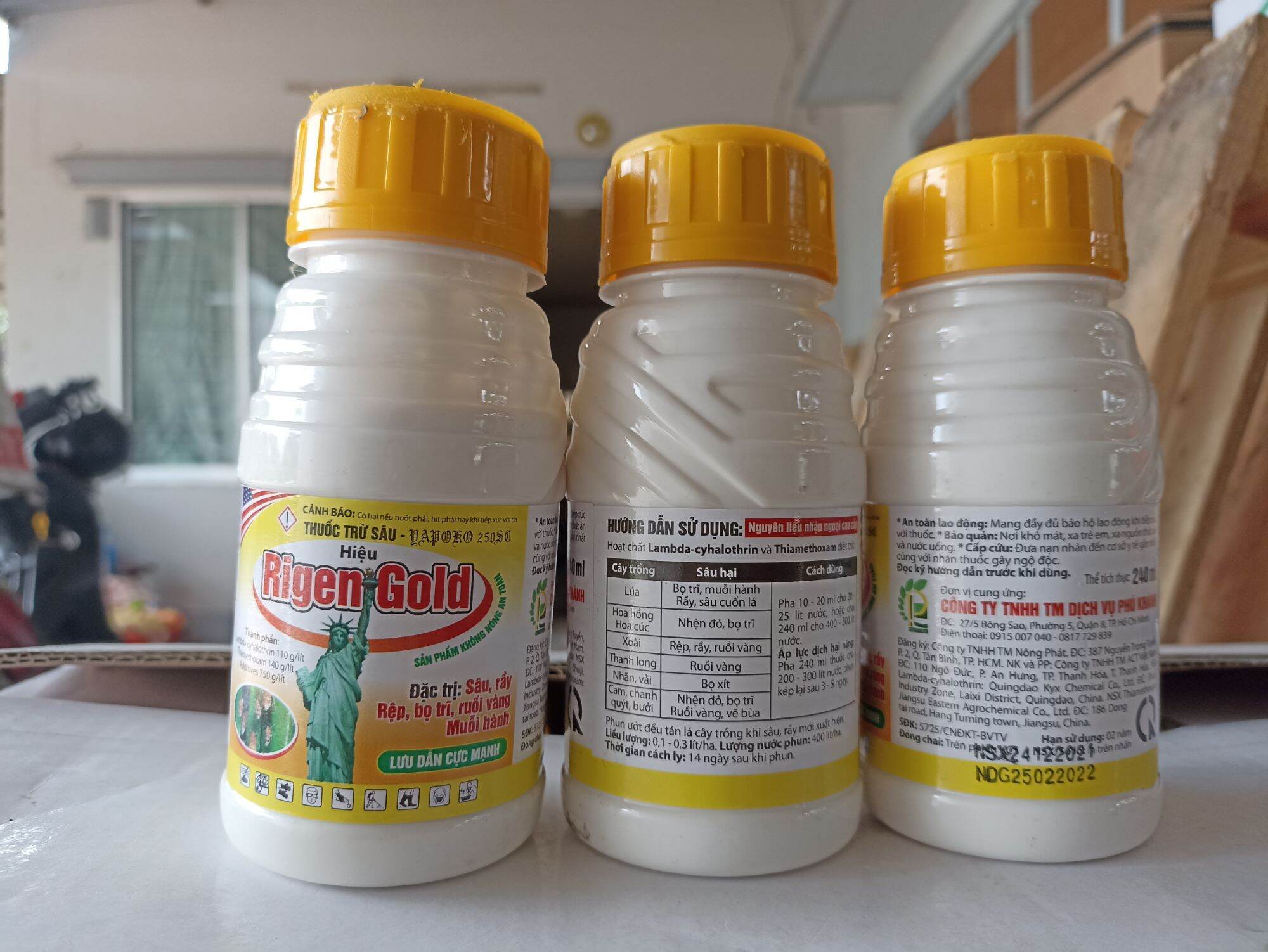 Thuốc trừ sâu Regent GOLD ( thay thế Regent 5SC) diệt trừ bọ trĩ bọ ...