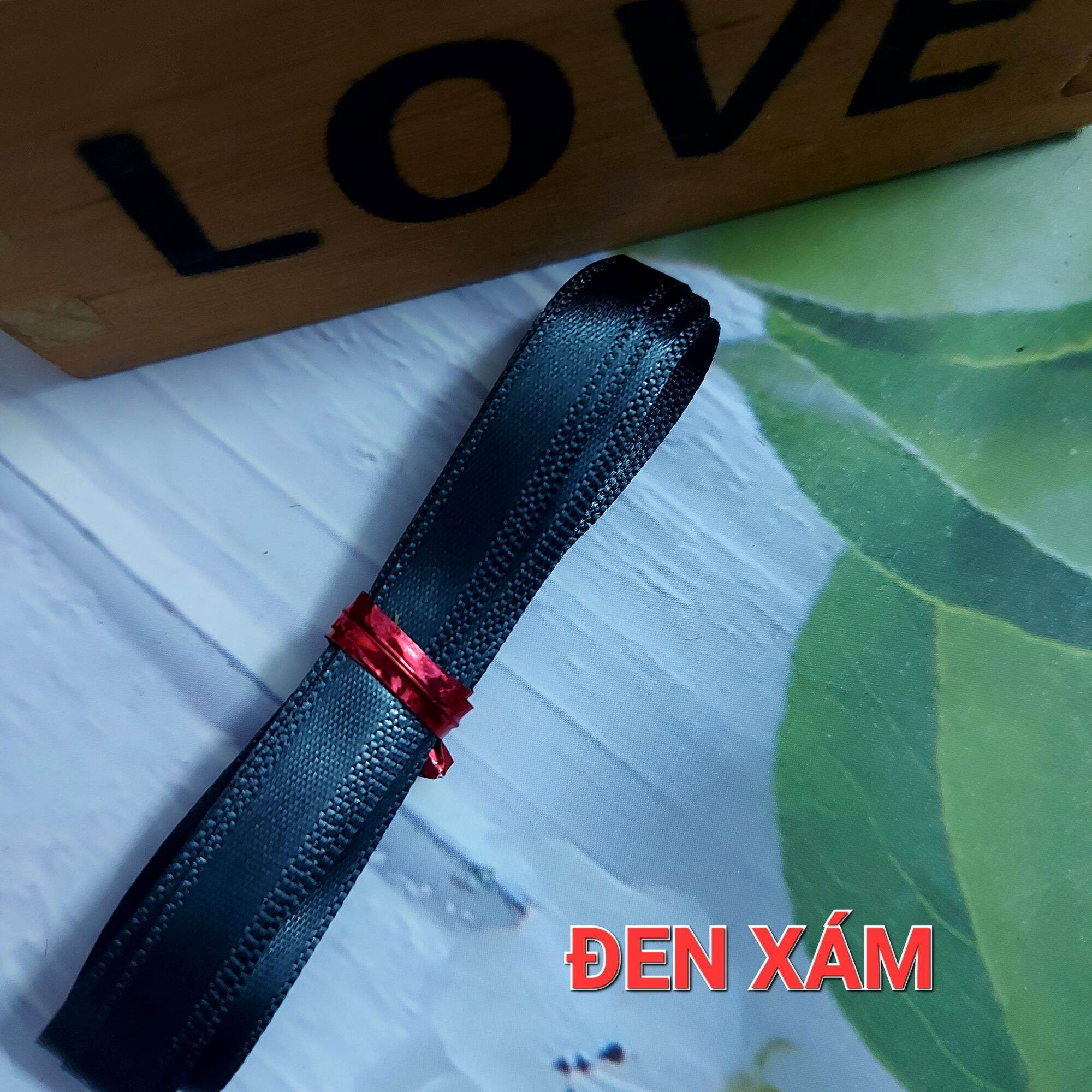 (DÂY 10 MÉT) RUY BĂNG LỤA, PHỤ KIỆN THỦ CÔNG , BẢN RỘNG 5MM.