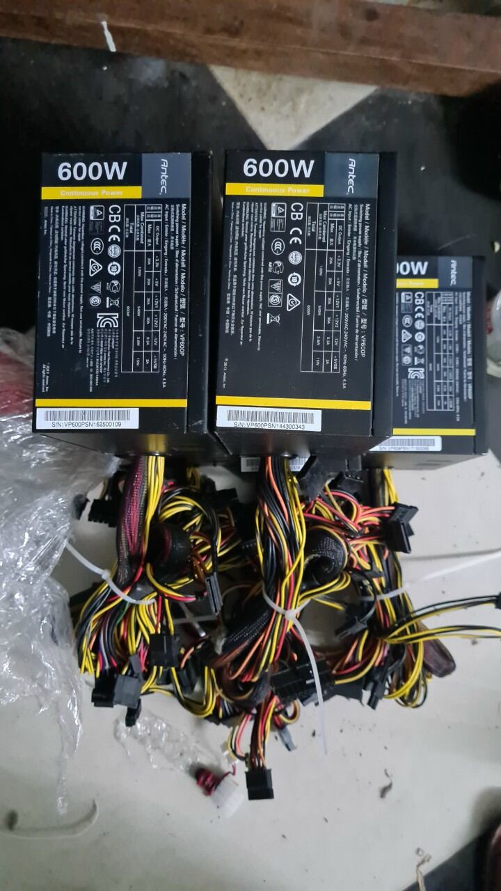 nguồn máy tính antec 600w công suất thực