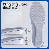 XIANZHAO | Miếng lót giày tăng chiều cao Converse Invisible không gây mỏi cho nam và nữ hỗ trợ gót chân Miếng lót giày cao su chống trượt