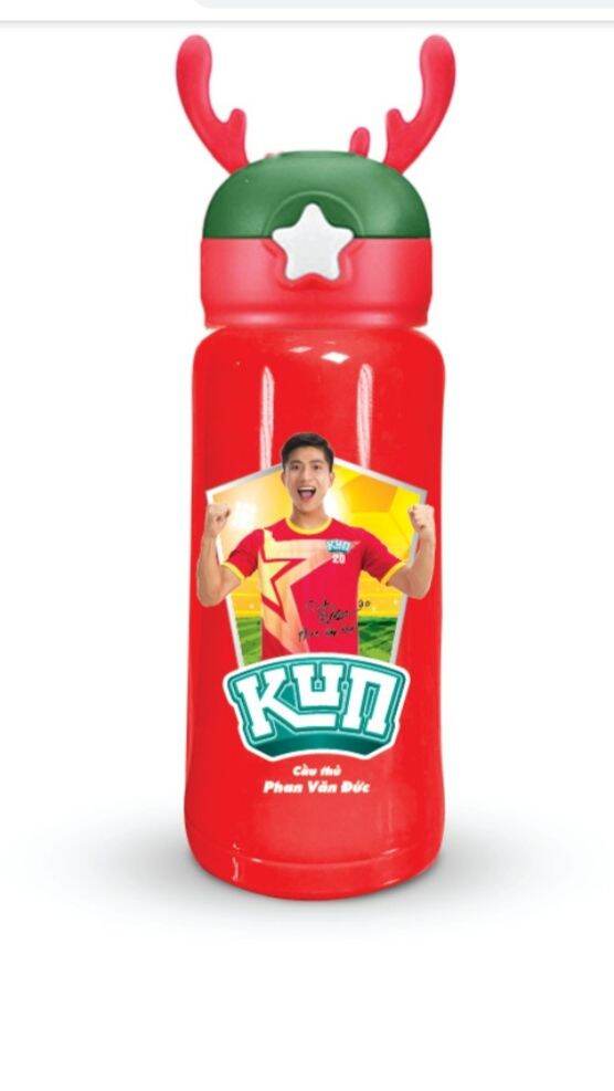 binh nước giữ nhiệt Kun  500ml ( quà khuyến mại từ sữa Kun)