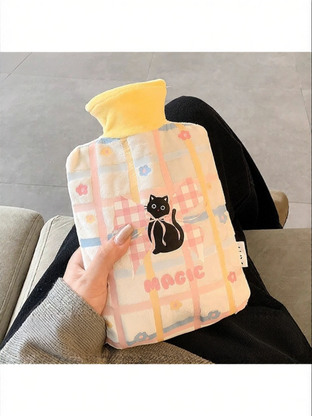 WANBAOLV | Thickened Anti-explosion Heat Therapy Hot Water Bottle for Women with Menstrual Cramps