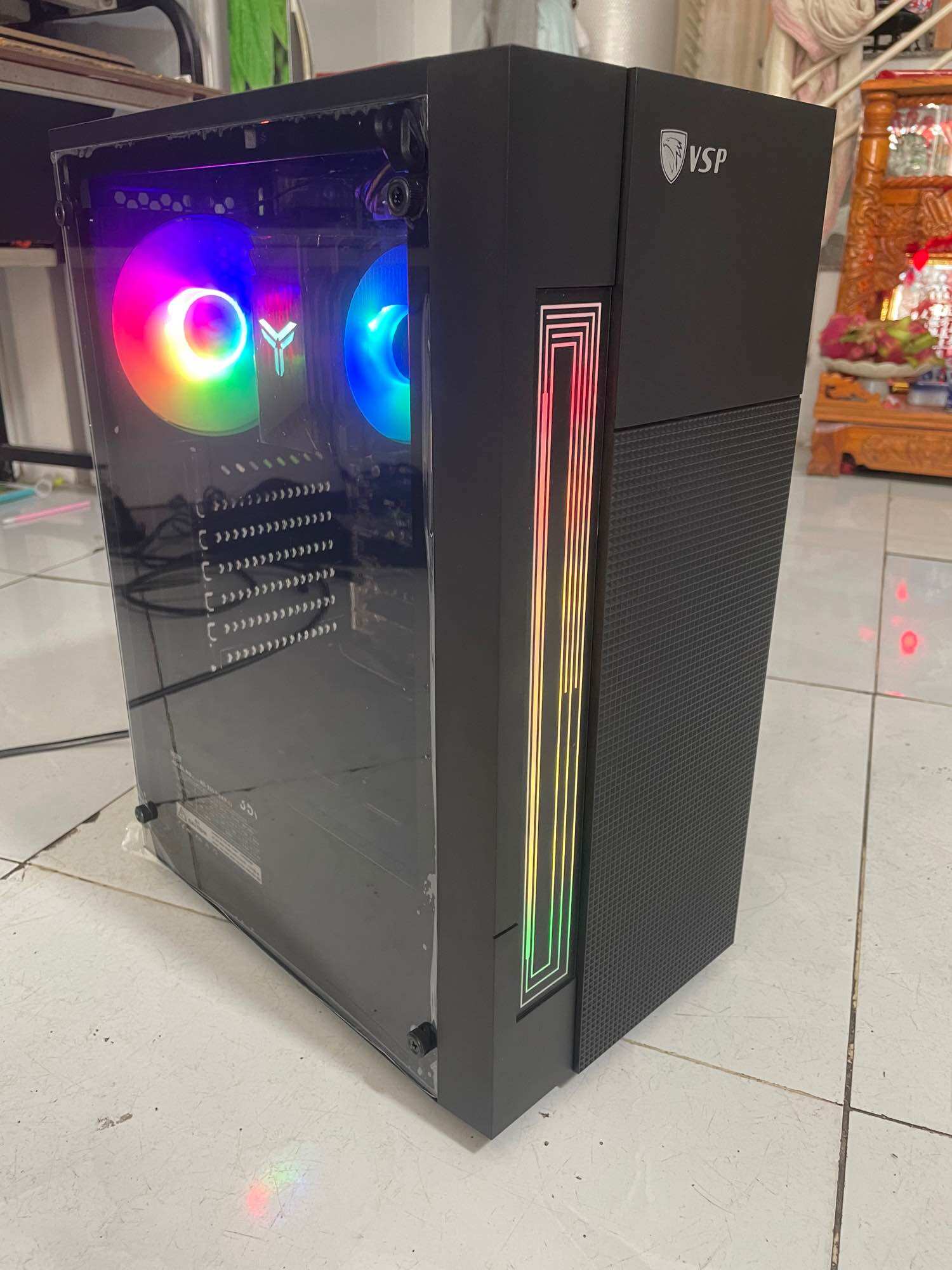 Thùng máy i3 thế hệ i3 6100 ram 8g ssd 120g hdd 250g vga roi 8g