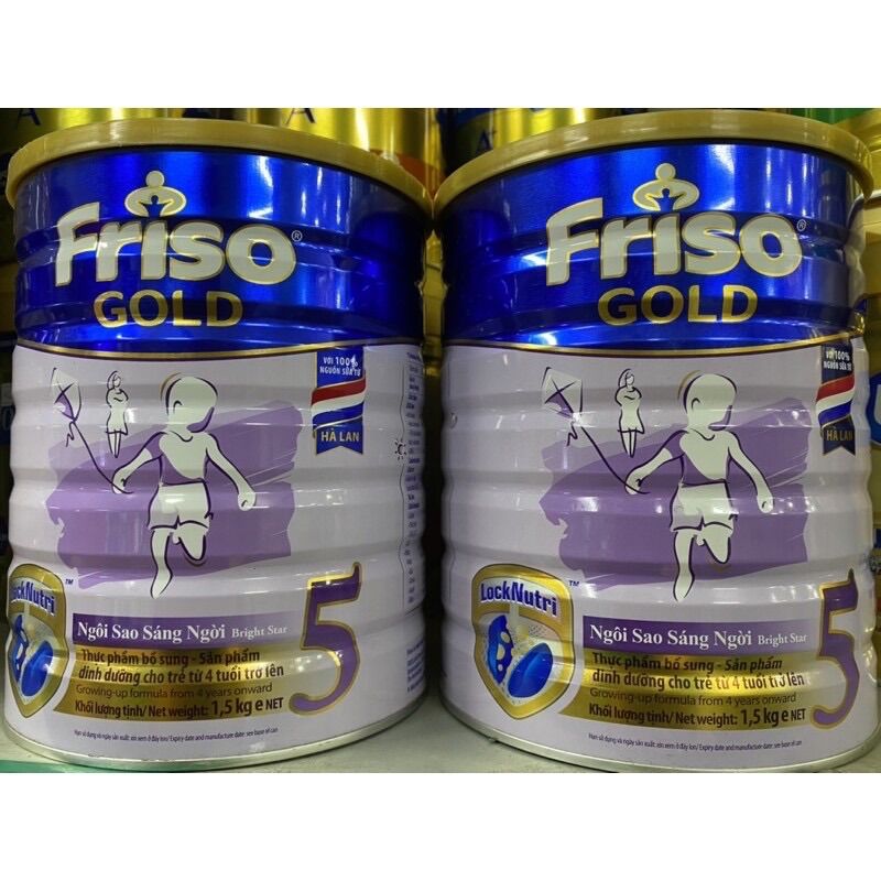 Sữa bột friso gold 5 1,5kg