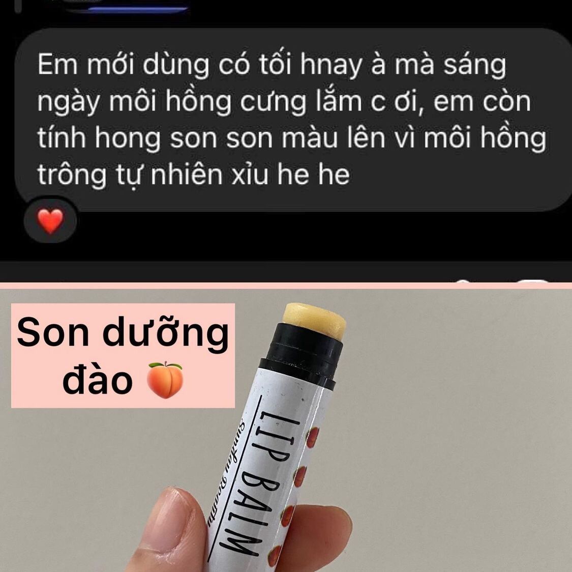Son dưỡng môi handmade Sunday Beauty