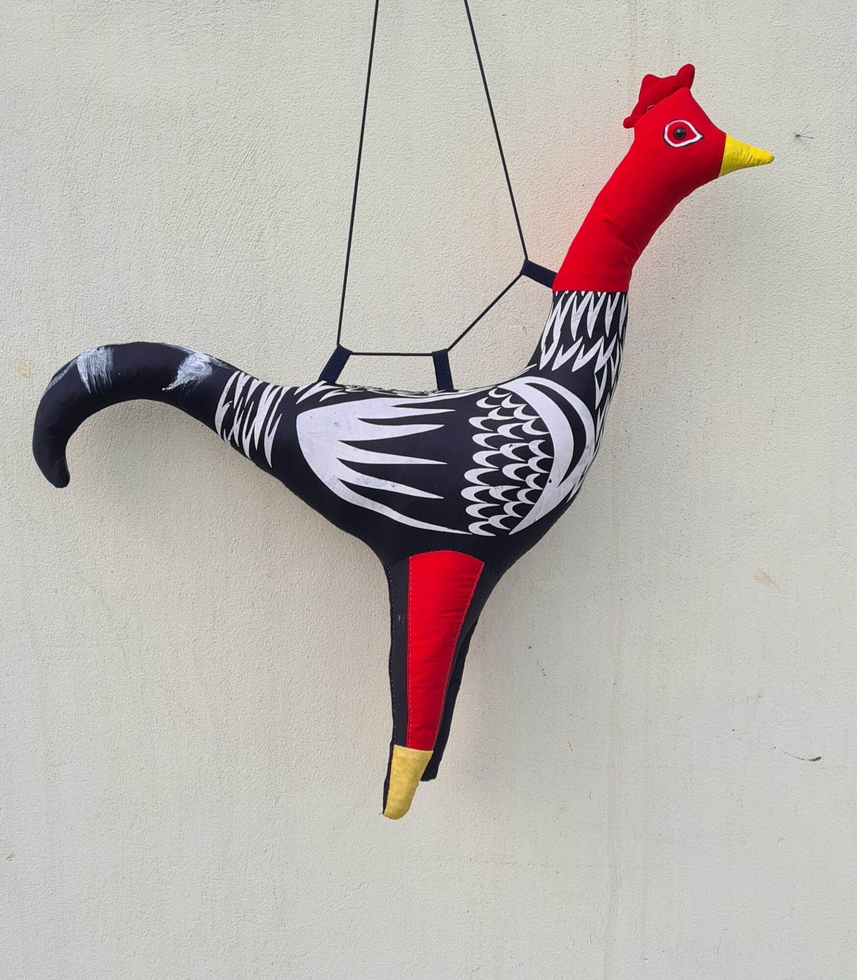 Gà vải tập thể lực. gà mồi bằng vải. sử dụng cho gà tập luyện  và rèn thể lực