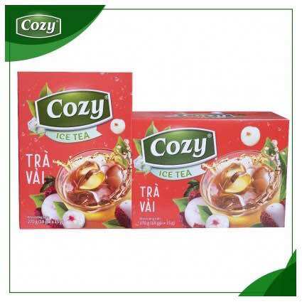 Trà Vải Hoà Tan Cozy 16Tép*15gr