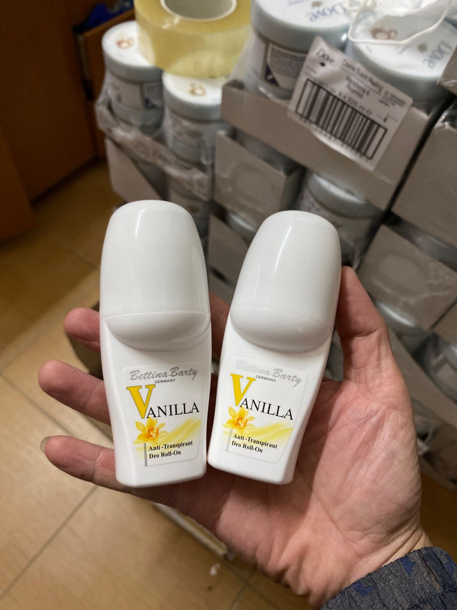 Lăn khử mùi nước hoa vanilla xuất xứ đức 50ml